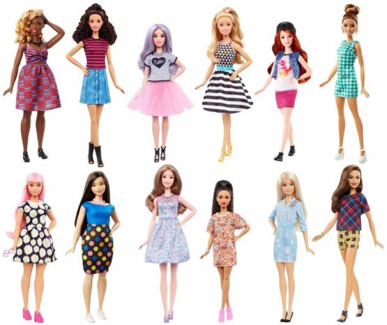 Barbie Assorted Fashionista Dolls – Color & Style May Vary