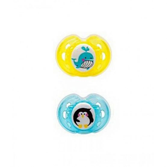 Tommee Tippee 433376 2PK AIR SOOTHER 0-6M – WITH CASE