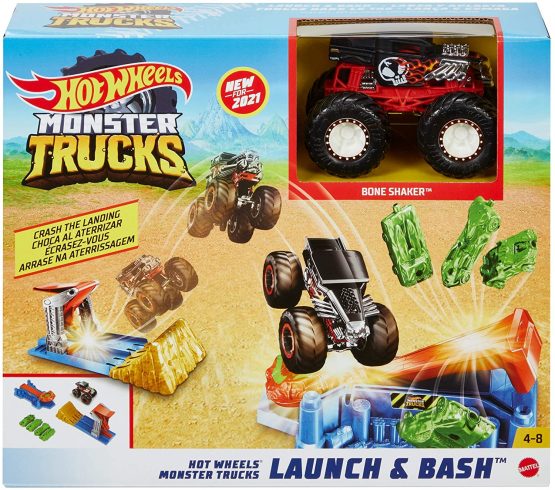 Hot Wheels GVK08 Launch & Bash Monster Truck