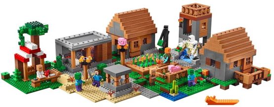 Buy  Online LEGO 21128 The Village Mine craft Play Set