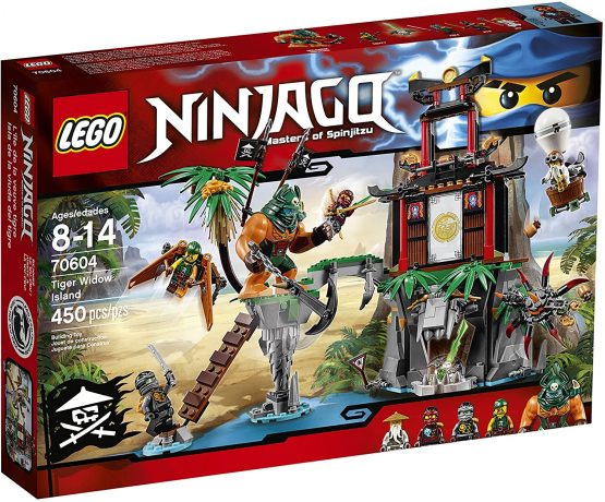Buy Online LEGO 70604 Ninjago Tiger Widow Island Building