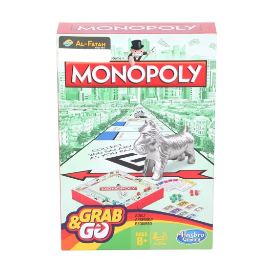 Hasbro B1002 MOnopoly Grab and Go
