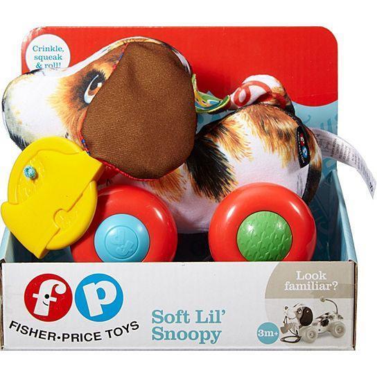Fisher Price DFP23 Stuff Pupply Soft Lil’ Snoopy for Kids