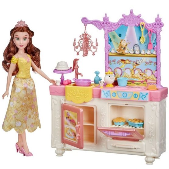 Barbie Doll E8936 Disney Princess Royal Doll Kitchen – Style May Vary