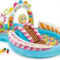 Intex Candy Zone Inflatable Play Center,116″ X 75″ X 51″