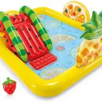 Fun ‘n Fruity Inflatable Play Center, for Ages 2+,(8’X6’3”X3’)