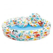 FISH BOWL POOL PVC PACK(52”X11”)