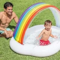 Rainbow Cloud Baby Pool (56″X47″33″)
