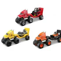 Maisto Builder Zone Quarry Haulers – Color & Style May Vary