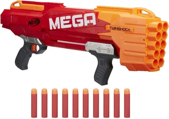 NERF N-Strike Mega TwinShock for Kids