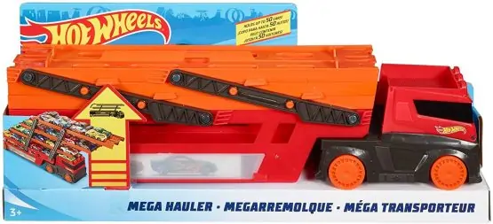 Hot Wheels GHR48 Mega Hauler with Storage for up to 50 1:64 scale