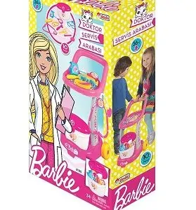 Dede 1987 Barbie Doctor Trolley for Kids