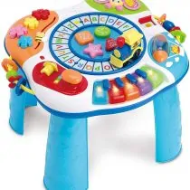 WinFun 0801 Letter Train Table With Piano Activity