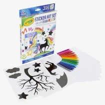 CRAYOLA 040389  CRY MELT ART SET SILHOUETTE 24PK