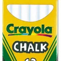 Crayola 510320 White Chalk Pack of 12