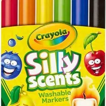 Crayola 588197 Silly Scents Washable Markers Pack of 6