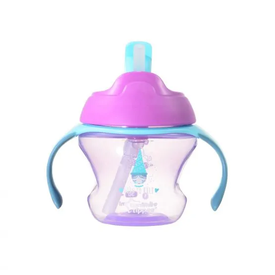 Tommee Tippee 447005 FIRST STRAW CUP – PURPLE (NEW)