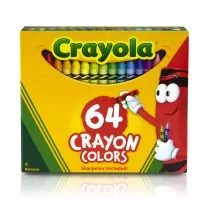 Crayola 520064 Crayons Set 64pcs