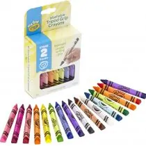 Crayola 811461 My First Triangular Crayons Washable
