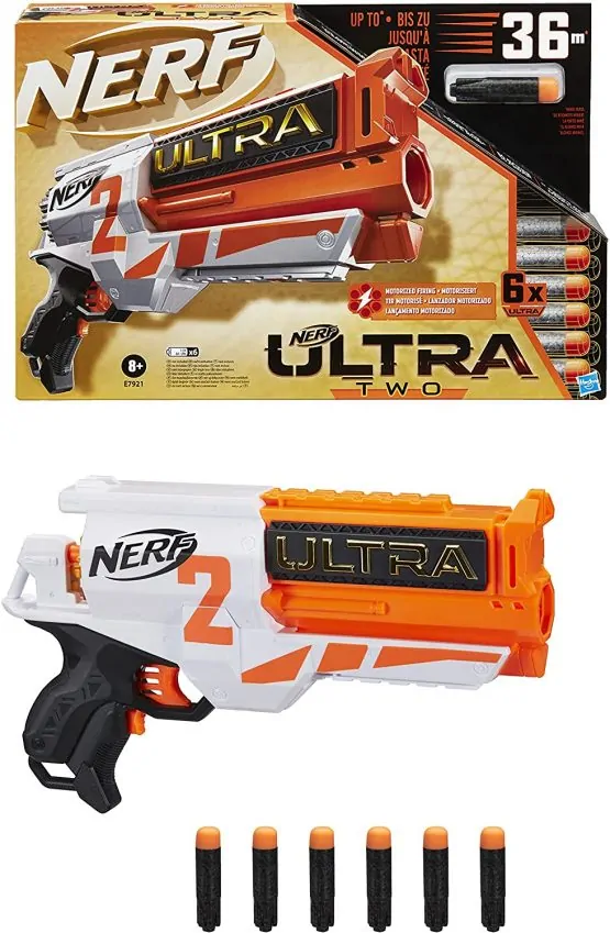 NERF E9217 4 Pump Action for Kids Activity Fun Game