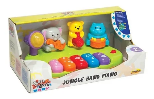 Winfun 2012-NL Jungle Band Piano Toy
