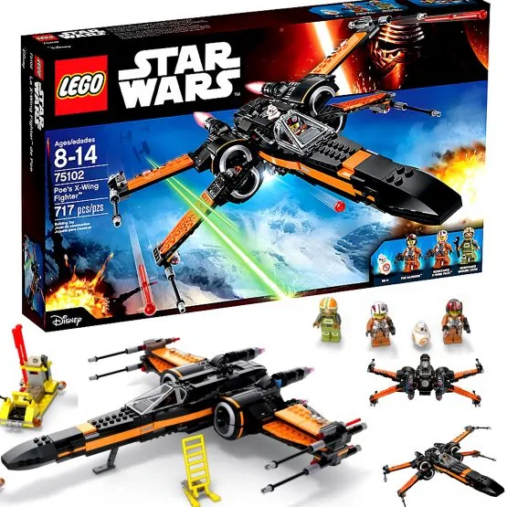 Buy Online LEGO 75102 Star Wars Poe’s X-Wing Fighter