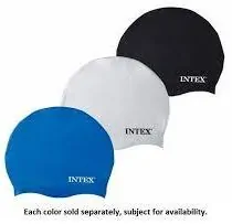 Intex 55991 Silicone Swimming Caps
