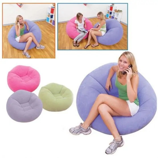 Intex 68569 Kids Beanless Bag Chair Single Seat 42″*41″*27