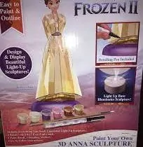Cra Z Art 36651 Disney Frozen Ii 3d Anna Sculpture For Kids