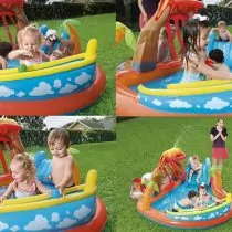 Bestway 53069 Lava Lagoon Play Center 8’8×8’8×41 For Kids