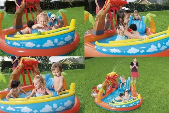 Bestway 53069 Lava Lagoon Play Center 8’8×8’8×41 For Kids