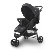 Tinnies E02-1 Tinnies Baby Stroller 3 Wheeler-Black