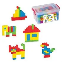 Dede 3148 Maxi Tiktak Small Box 62 Pcs For Kids