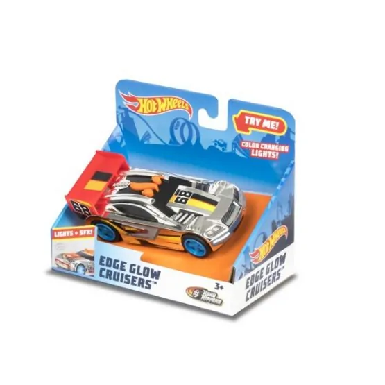 Hot Wheels 90601 Edge Glow Cruisers Quick ‘N Sik with Lights & Sounds