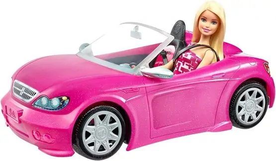 Barbie Doll DJR55 Convertable and Doll Pack