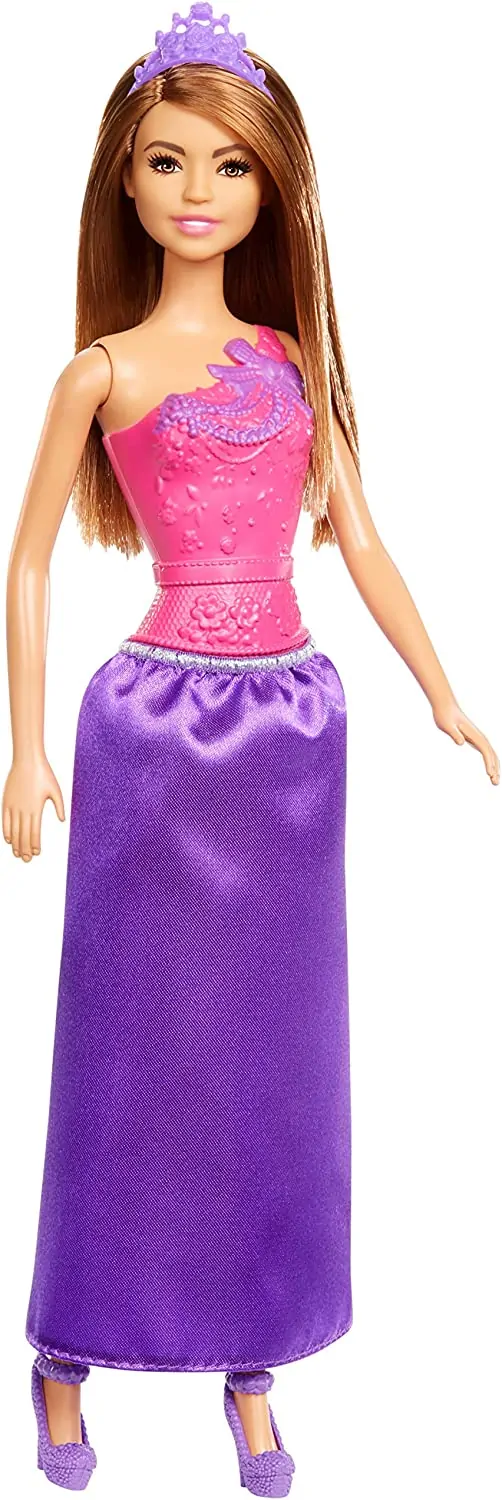 Barbie Doll GGJ95 Princess Doll Brown Hair