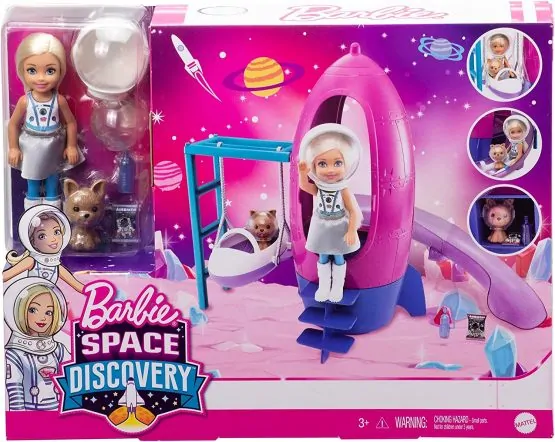 Barbie Doll GTW32 Chelsea Playhouse Space Discovery
