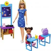 Barbie Doll GTW34 Space Discovery Doll in Science Classroom