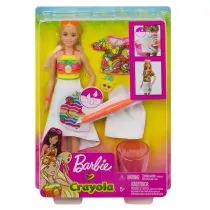 Buy Barbie Doll GBK17 Crayola Cutie Surprise Asst