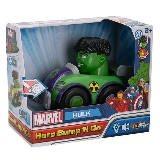 Matchbox 76118 Marvel Hero Bump ‘N Go Hulk – Toys for Kids