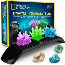 National Geographic Crystal Gowing Kit – Vibrant Colored Crystals – Educational Toys
