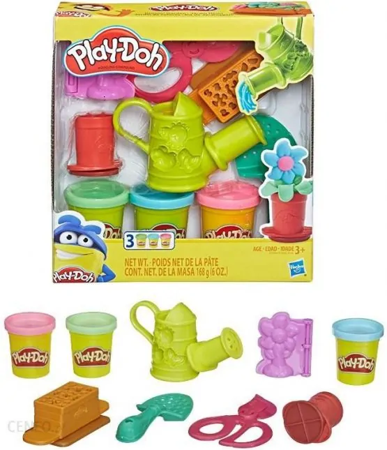 Hasbro E3564 Play-Doh Growin’ Graden Tools Playset – Toys for Kids