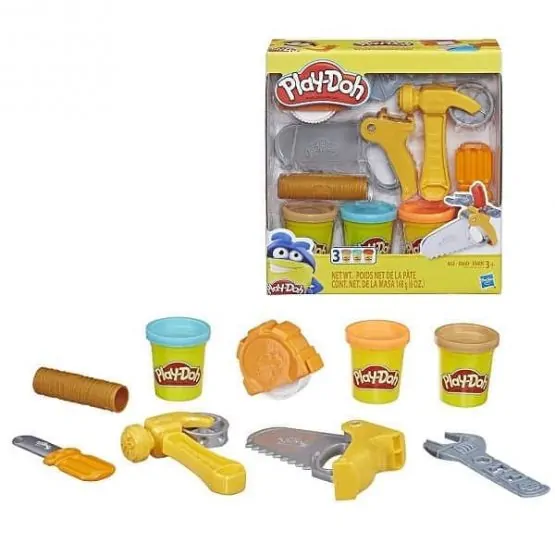 Hasbro E3565 Play-Doh Tools Around Playset – Toys for Boys