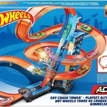 Hot Wheels GJM76 Sky Crash Tower Track Playset  – Toys for Kids