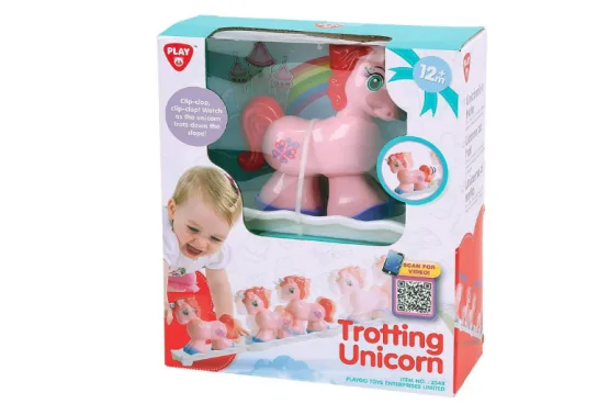 PlayGo 2348 Trotting Unicorn Educational Activity Toys for Kids