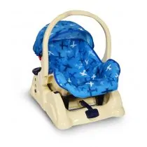 Tinnies T003 Baby Carry Cot W/Rocking Blue – Baby Care