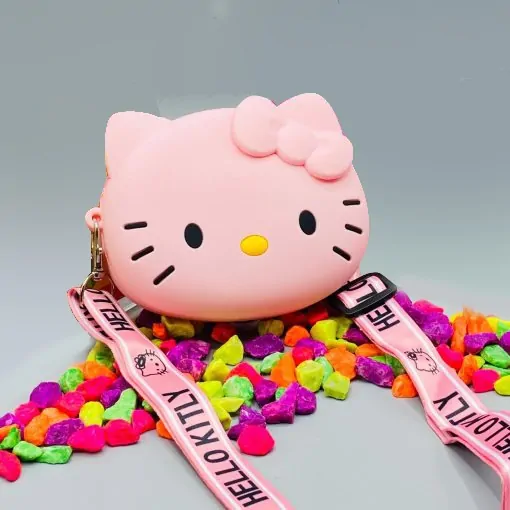 Pinkie Kitty Stationery Zipper Plush Back Pack for Girls – Toys for Kids