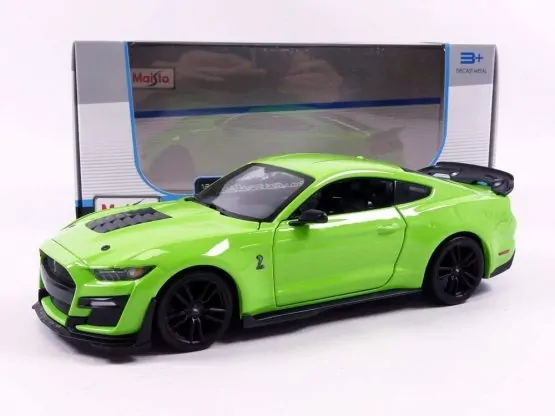 Maisto 31532 Ford Mustang Shellby GT500 Green 1:24 Diecast Model – Toys for Boys