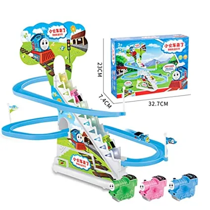 Thomas Train Climbing Stairs Track Set Electric – Baby Toys