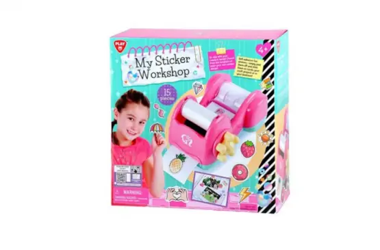 PlayGo 6054 Girls  Collection My Sticker WorkShop-Toys For Girls